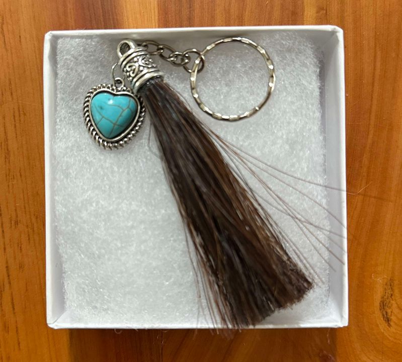 Horse hair keychain (Mike)